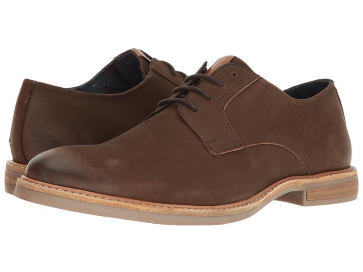 Ben Sherman Birk Plain Toe (brown 1) Men's Lace Up Casual Shoes