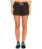 Adidas Woven Slit Shorts (black/black) Women's Shorts