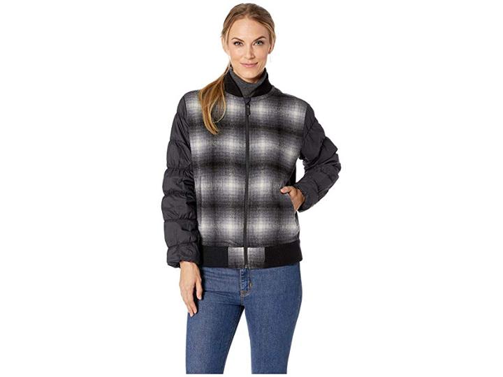 Smartwool Ibera Bomber (medium Gray) Women's Coat