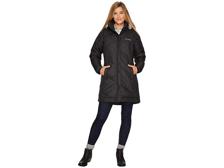 Columbia Snow Eclipsetm Mid Jacket (black 1) Women's Coat