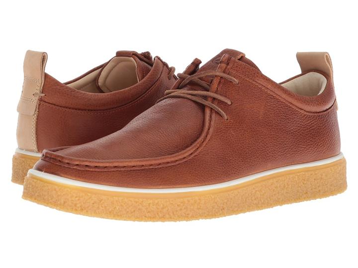 Ecco Crepetray Moc Tie (lion/powder) Men's Lace Up Cap Toe Shoes