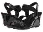 Anne Klein Loveme (black/black) Women's Wedge Shoes