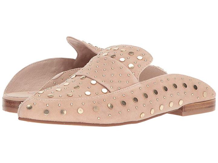 Kristin Cavallari Charlie Loafer Mule (tiger's Eye Kid Suede) Women's Clog Shoes
