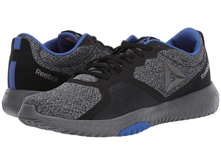 Reebok Reebok Flexagon Force (mel-black/alloy/crushed Cobalt/pewter/white) Men's Cross Training Shoes