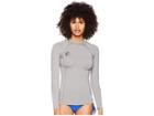 O'neill Hybrid Long Sleeve Crew (cool Grey) Women's Swimwear