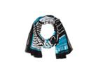 Calvin Klein Geo Grid Chiffon No Shadow Stripe (teal) Scarves