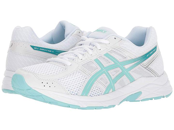 Asics Gel-contend 4 (white/aruba/silver) Women's Running Shoes