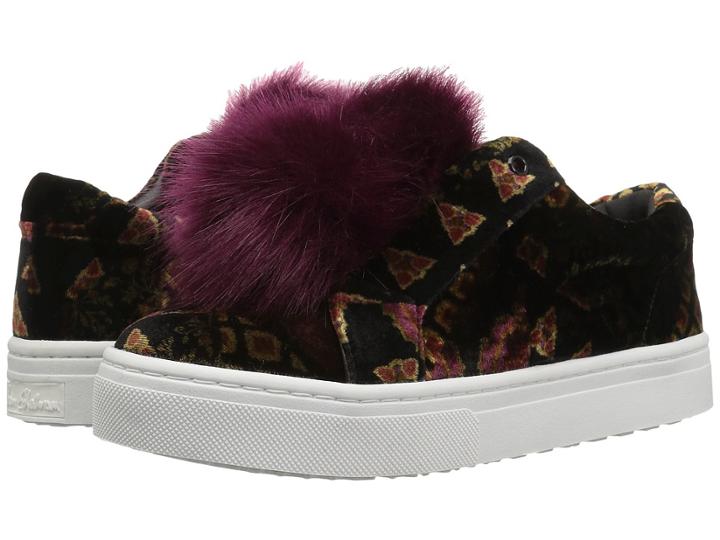 Sam Edelman Leya (black Multi Velvet) Women's Shoes