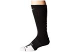 Nike Dry Elite 1.5 Crew Basketball Sock (black/white/white) Crew Cut Socks Shoes