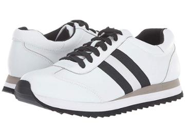 Jane And The Shoe Lida (white Leather) Women's  Shoes