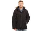 U.s. Polo Assn. Faux Fur Hooded Parka Jacket (black) Men's Coat