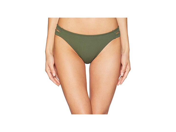 Roxy Goldy Sandy Full Bottoms (thyme) Women's Swimwear