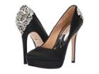 Badgley Mischka Viola (black Satin) High Heels