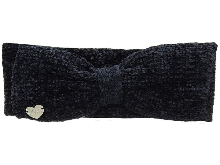 Betsey Johnson Bownanza Headband (black) Headband