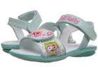 Lelli Kelly Kids Owls Sandal (toddler/little Kid) (mint Fantasy) Girls Shoes
