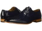 Stacy Adams Sanborn Cap Toe Oxford (cobalt) Men's Shoes