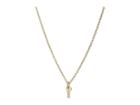 French Connection Mini Key Pendant Necklace 15 (gold) Necklace