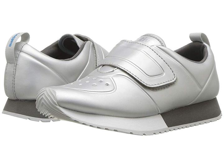Native Kids Shoes Cornell Hl Metallic (little Kid) (silver Metallic/shell White/dublin Grey/mist Rubber) Girls Shoes
