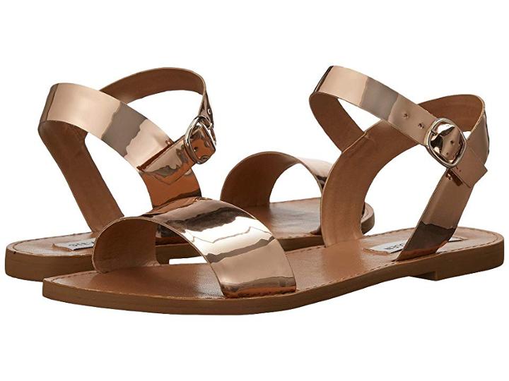 Steve Madden Donddi Sandal (rose Gold) Women's Sandals