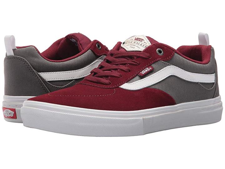 Vans Kyle Walker Pro (cabernet/pewter/white) Men's Skate Shoes