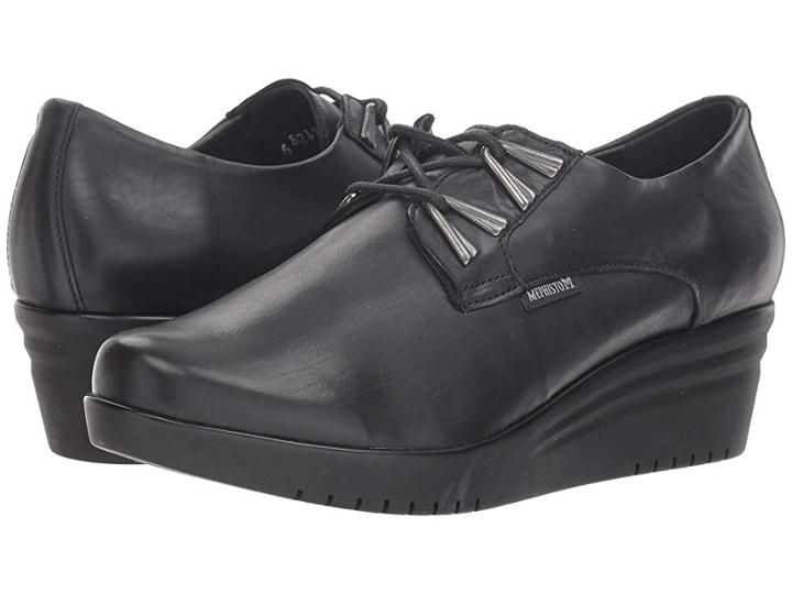 Mephisto Gwenda (black Silk) Women's Shoes