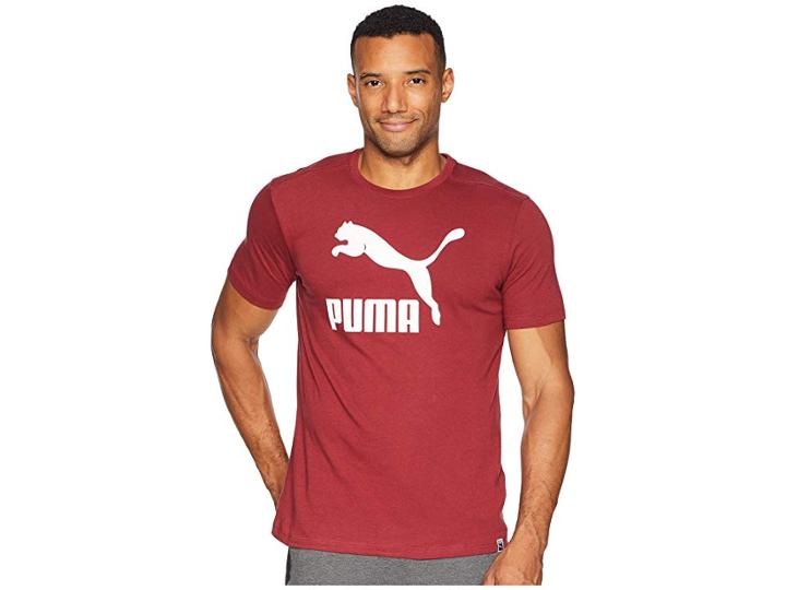 Puma Archive Life Tee (pomegranate/puma White) Men's T Shirt