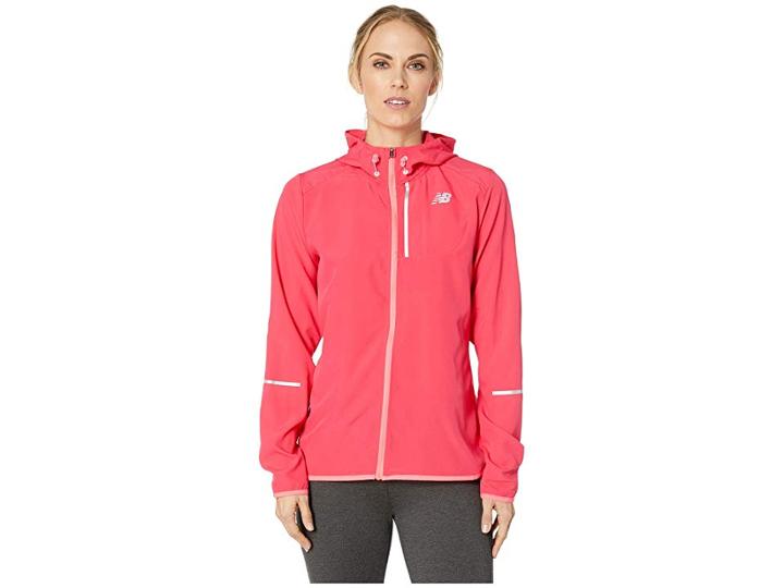 New Balance Core Run Jacket (pomegranate) Women's Coat