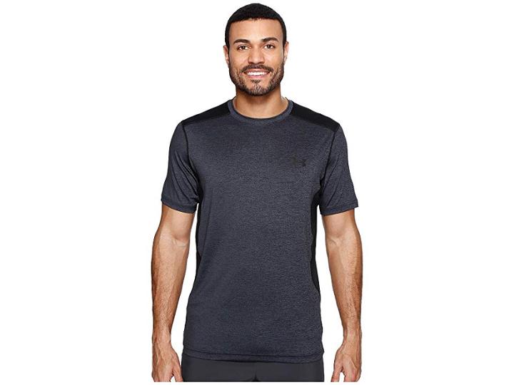 Under Armour Raid S/s Tee (stealth Gray/black) Men's Short Sleeve Pullover