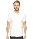 Lucky Brand Sueded Polo (marshmallow) Men's Clothing