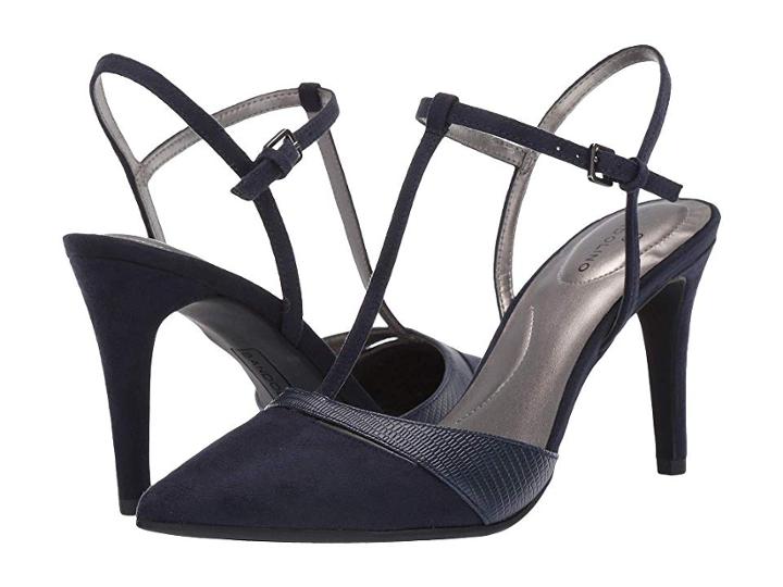 Bandolino Formeza (dark Blue Fabric) Women's Shoes
