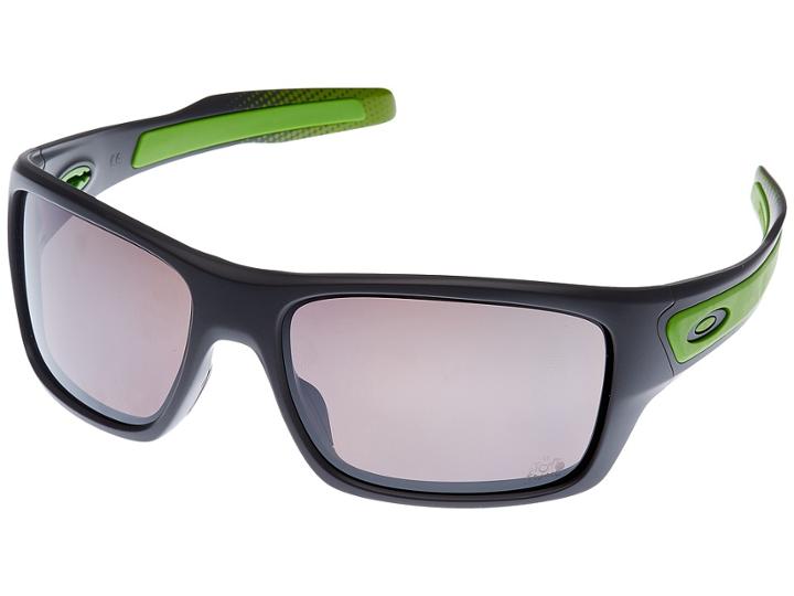 Oakley Turbine Tour De France Edition (matte Dark Grey W/ Prizm Daily Polarized) Fashion Sunglasses