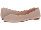 French Sole Jigsaw (nude Suede) Women's Flat Shoes