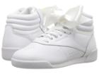 Reebok Kids F/s Hi Satin Bow (little Kid) (white/skull Grey) Girls Shoes