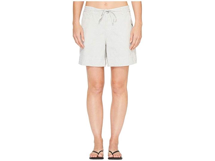 The North Face Destination Shorts (mid Grey Stripe (prior Season)) Women's Shorts