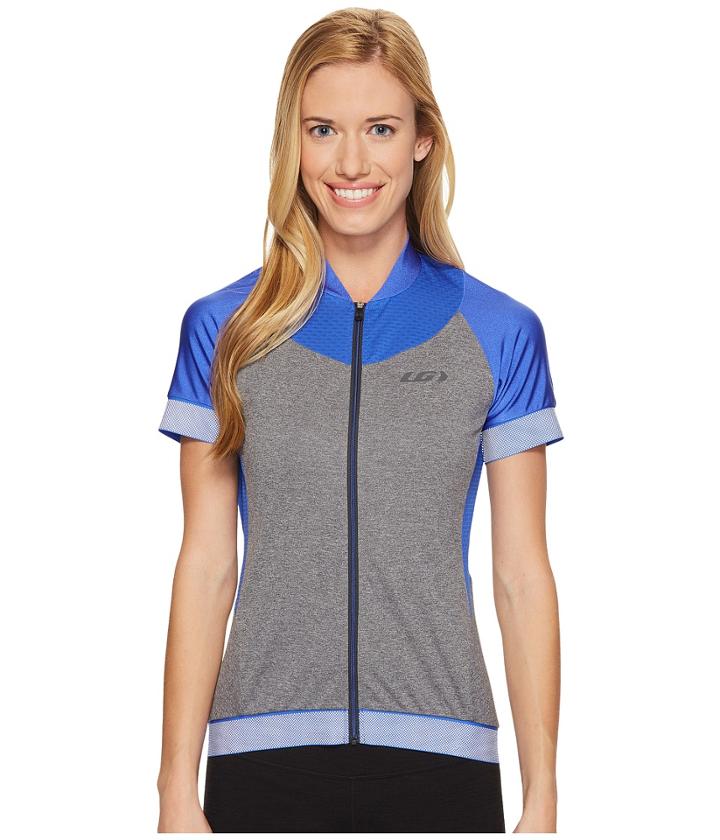 Louis Garneau Icefit 2 Jersey (dazzling Blue/heather Gray) Women's Clothing