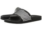 Michael Michael Kors Jase Slide (black/white) Women's Slide Shoes