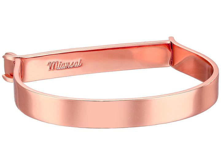 Miansai Thin Hudson Bracelet (polished Rose Gold) Bracelet