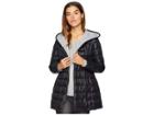 Sam Edelman Asymmetrical Jersey Lined Jacket (black) Women's Coat