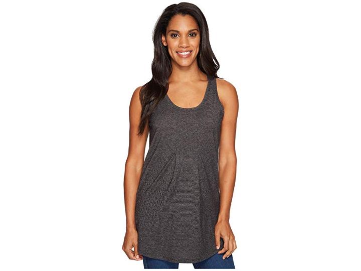 Nau Kanab Tank Top (caviar Heather) Women's Clothing