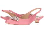 Badgley Mischka Page (rose Satin) Women's 1-2 Inch Heel Shoes