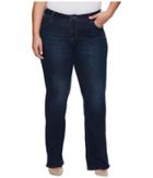 Lucky Brand Plus Size Ginger Bootcut Jeans In Twilight Blue (twilight Blue) Women's Jeans