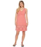 Aventura Clothing Amberley Dress (deep Sea Coral) Women's Dress