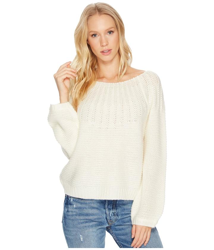 Roxy Winter Mood Sweater (marshmallow) Women's Sweater