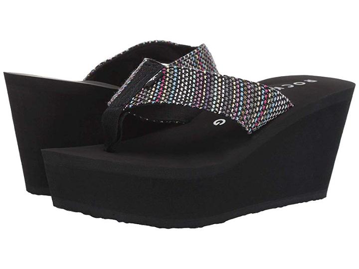 Rocket Dog Diver (black) Women's Sandals