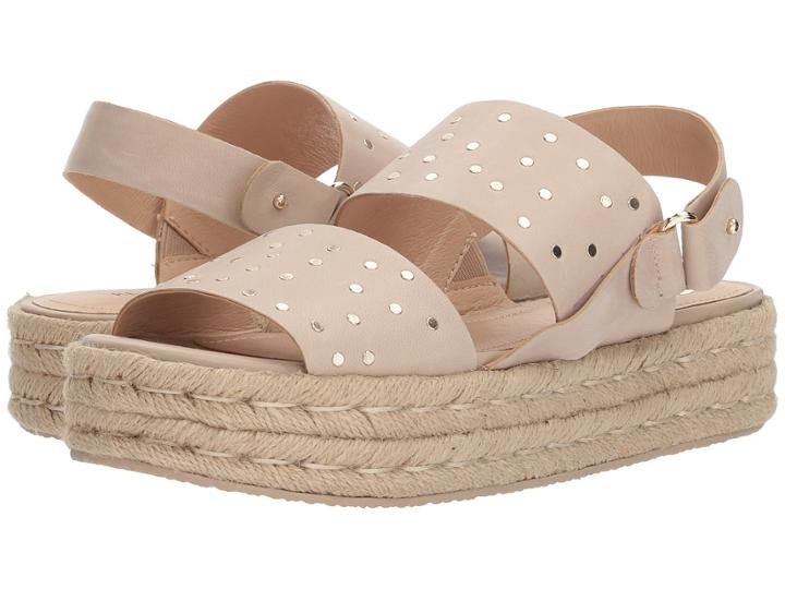 Kelsi Dagger Brooklyn Devon Espadrille Sandal (bone Goat Leather) Women's Shoes