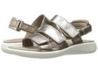 Ecco Soft 5 3-strap Sandal (warm Grey Cow Leather) Women's Sandals
