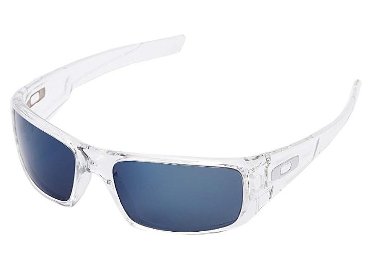 Oakley Crankshaft (ice Iridium W/ Polished Clear) Fashion Sunglasses