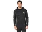 Adidas Team Issue Pullover Hoodie (flint Black Melange/white) Men's Sweatshirt