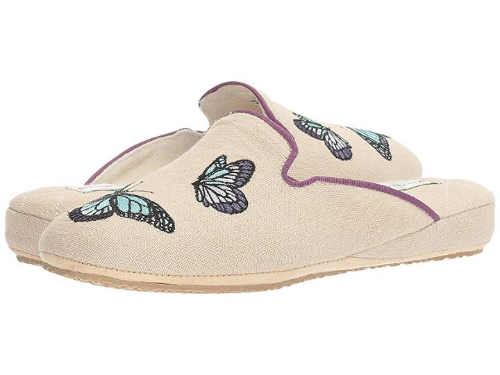Patricia Green Butterfly (linen Lavender) Women's Shoes