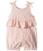 Mud Pie Sparkle Sleeveless Bubble (infant) (pink) Girl's Jumpsuit & Rompers One Piece